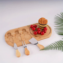 Kit Tábua de Frios com Espátulas + Abridor de Vinho Elétrico