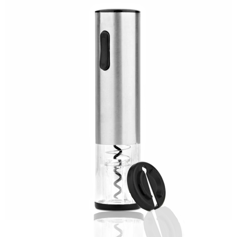 Kit Tábua de Frios com Espátulas + Abridor de Vinho Elétrico