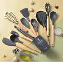 Jogo Panelas Ceramic Smart Plus [22 Peças] + Kit Utensílios em Silicone 