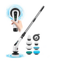 MagicHome Escova de limpeza elétrica de ângulo ajustável. 