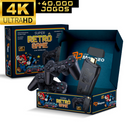 Super Retrô Game 4K HD 40.000 Jogos + (2 Controles de Brinde)