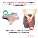 Kit 10 Calcinhas AlgodãoConfort 100% Algodão Premium COMPRE 5 LEVE 10 - (10 UNIDADES)