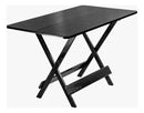 [ÚLTIMAS UNIDADES] Kit 1 Mesa 120x70 C/ 4 Cadeiras Dobráveis ​​Lazer Promo - Frete Grátis