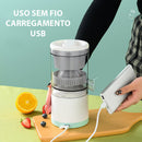 PODEROSO &amp; INOVADOR Espremedor De Suco e Frutas Elétrico, Portátil e Automático! - Juicy Pro® O Melhor Para Fazer Sucos Rápidos, Refrescantes, Naturais e Saudáveis! + Frete Grátis! 