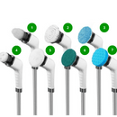 MagicHome Escova de limpeza elétrica de ângulo ajustável. 