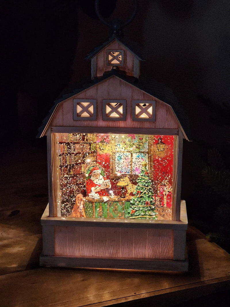 CENÁRIO NA LANTERNA COM LUZ, SOM E MOVIMENTOS 31,5CM