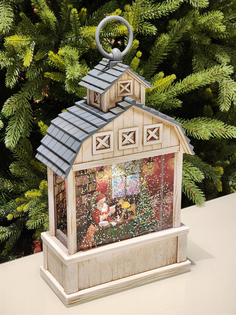 CENÁRIO NA LANTERNA COM LUZ, SOM E MOVIMENTOS 31,5CM