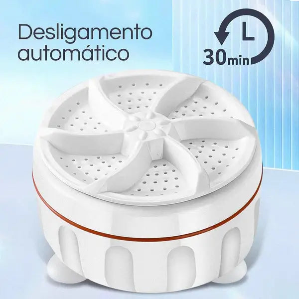 SoniClean - Máquina de Lavar Ultrassônica Portátil para Baldes e Pias (USB) 